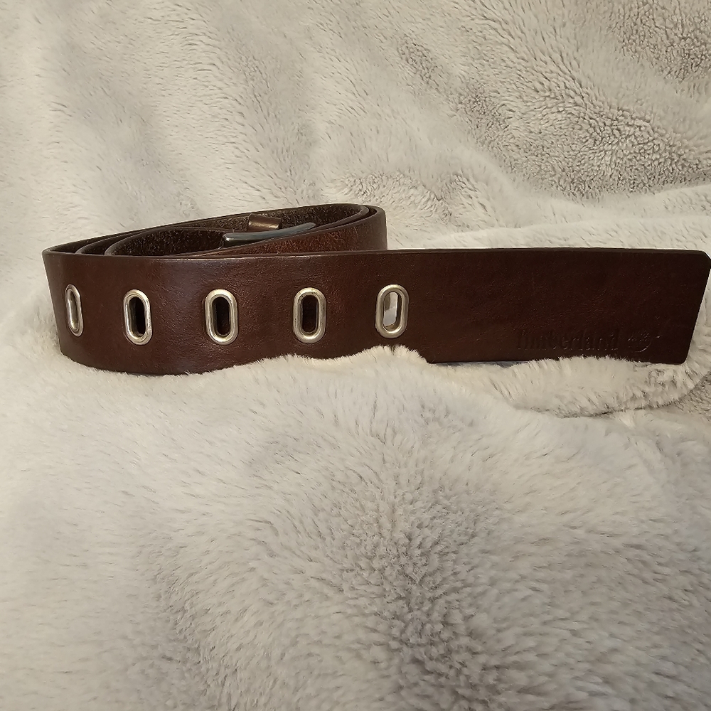 Vintage Timberland Leather Belt.